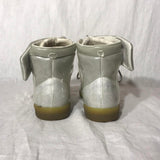 Maison Margiela Future High Top lace-up trainers with in transparent plastic