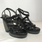 Balenciaga Black wedge heels UK 5