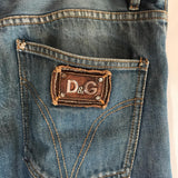 Dolce & Gabbana D&G low rise jeans
