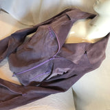 Joseph lilac suede leather jacket size L