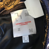 Leandra Medine x Mango embroidered tailored open jacket