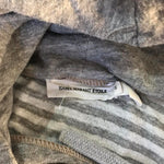 Isabel Marant Etoile grey jumper hoodie midi length dress