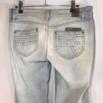 DKNY Jeans 'Skyline jean' acid wash bleached low rise jeans