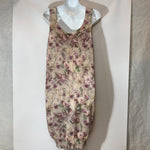 Galliano Designer Cotton Floral Dress Size M