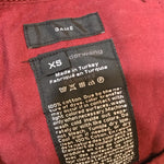 Alexander Wang snakeskin print 100% cotton jacket dark red and black