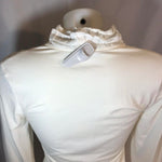 Anne Fontaine white peasant milkmaid blouse