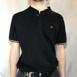 Vivienne Westwood Black Men's polo Size M Pre owned in Immaculate condition