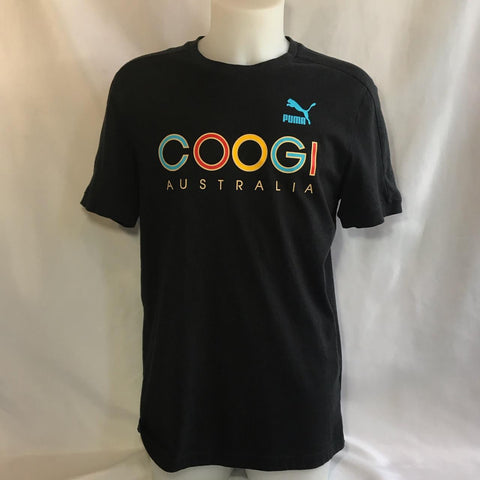 Puma Coogi Australia black t-shirt with multicolor logo