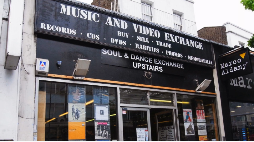 Music & Video Exchange Notting Hill Storefront